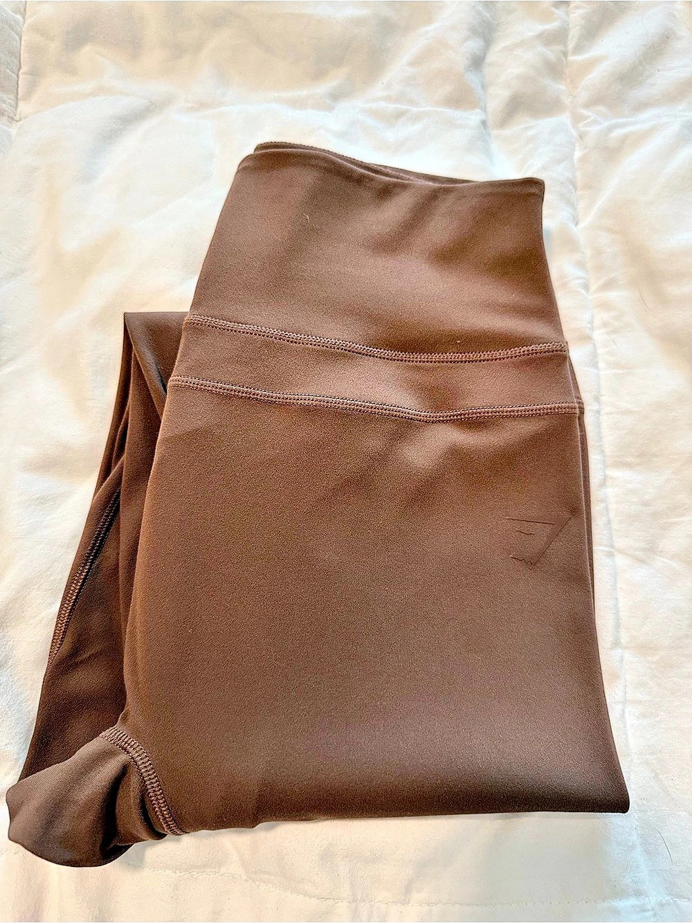 GYMSHARK Whitney High-Rise Regular Leggings High-Rise Brown Leggings